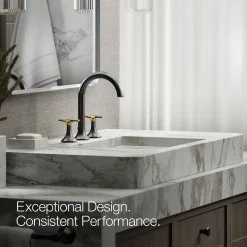 Cross bathroom sink faucet handles