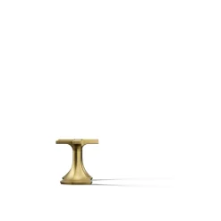 Cross bathroom sink faucet handles