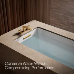Deck-mount bath faucet