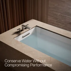 Deck-mount bath faucet