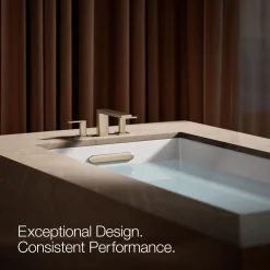 Deck-mount bath faucet