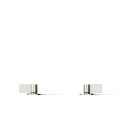 Deck-mount bath faucet handles with Lever design