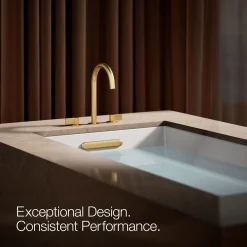 Deck-mount bath faucet handles with Lever design