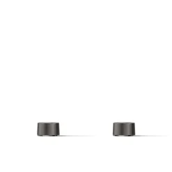 Deck-mount bath faucet handles with Oyl design