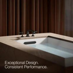 Deck-mount bath faucet handle trim with Lever design
