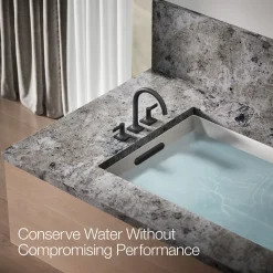 Deck-mount bath faucet trim
