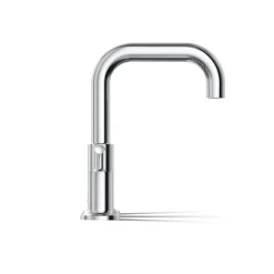Deck-mount bath faucet trim with Lever handles