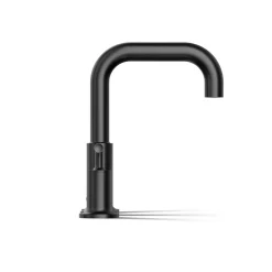 Deck-mount bath faucet trim with Lever handles