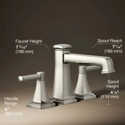 Deck-mount bath faucet trim with diverter