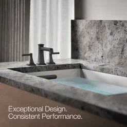 Deck-mount bath faucet trim with diverter