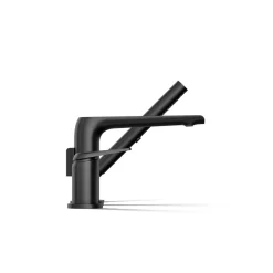 Deck-mount bath faucet with handshower