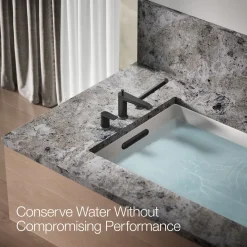 Deck-mount bath faucet with handshower