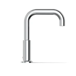 Deck-mount bath spout