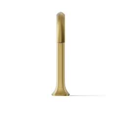 Deck-mount bath spout with Cane design