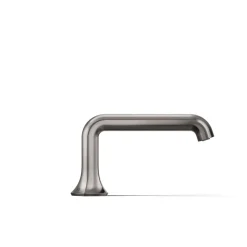 Deck-mount bath spout with Straight design