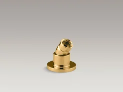 Deck-mount handshower holder with hoses