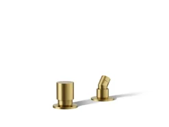 Deck-mount handshower holder and two-way diverter valve