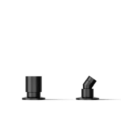 Deck-mount handshower holder and two-way diverter valve