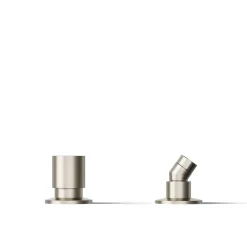 Deck-mount handshower holder and two-way diverter valve