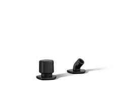 Deck-mount handshower holder and two-way diverter valve