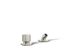 Deck-mount handshower holder and two-way diverter valve