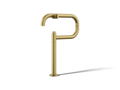 Deck-mount pot filler