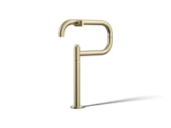 Deck-mount pot filler