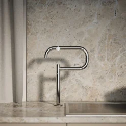 Deck-mount pot filler