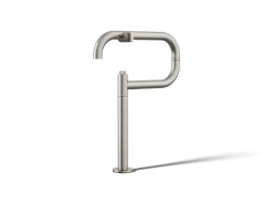 Deck-mount pot filler