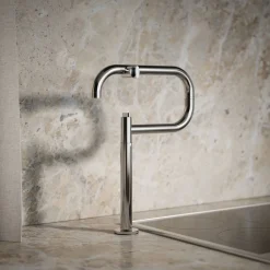 Deck-mount pot filler