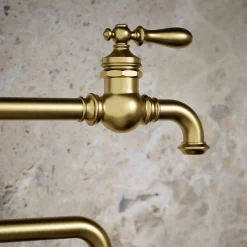 Deck-mount pot filler