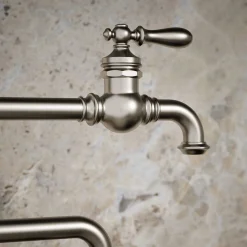 Deck-mount pot filler