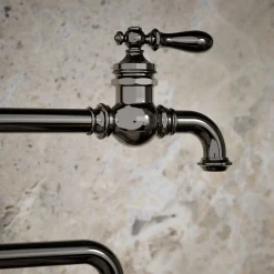 Deck-mount pot filler