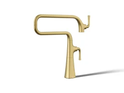 Deck-mount pot filler