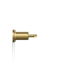 Deck- or wall-mount bath faucet handle trim with lever design