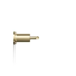 Deck- or wall-mount bath faucet handle trim with lever design