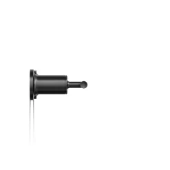 Deck- or wall-mount bath faucet handle trim with lever design