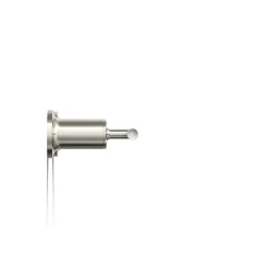 Deck- or wall-mount bath faucet handle trim with lever design