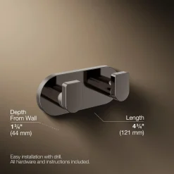Double robe hook