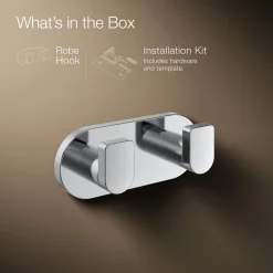 Double robe hook