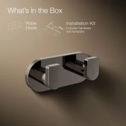 Double robe hook