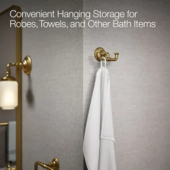Double robe hook