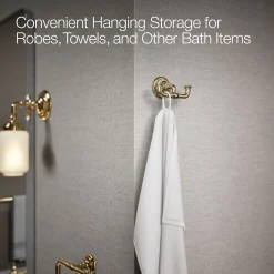 Double robe hook