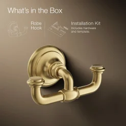 Double robe hook