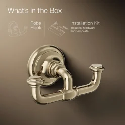Double robe hook