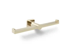 Double toilet paper holder