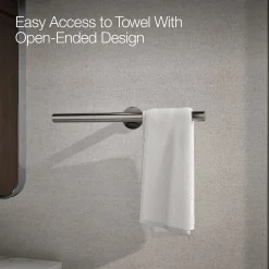 Double towel arm