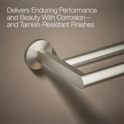 Double towel bar