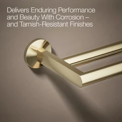 Double towel bar