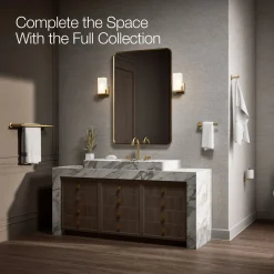 Double towel bar